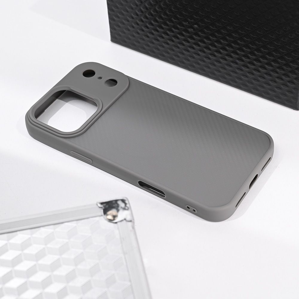 Maska za Apple iPhone 17 Pro Max — Magsafe Kevlar, siva