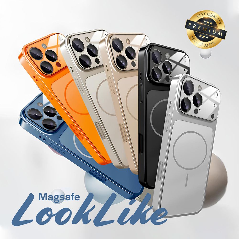 Maska za Apple iPhone 13 — Magsafe LookLike, siva