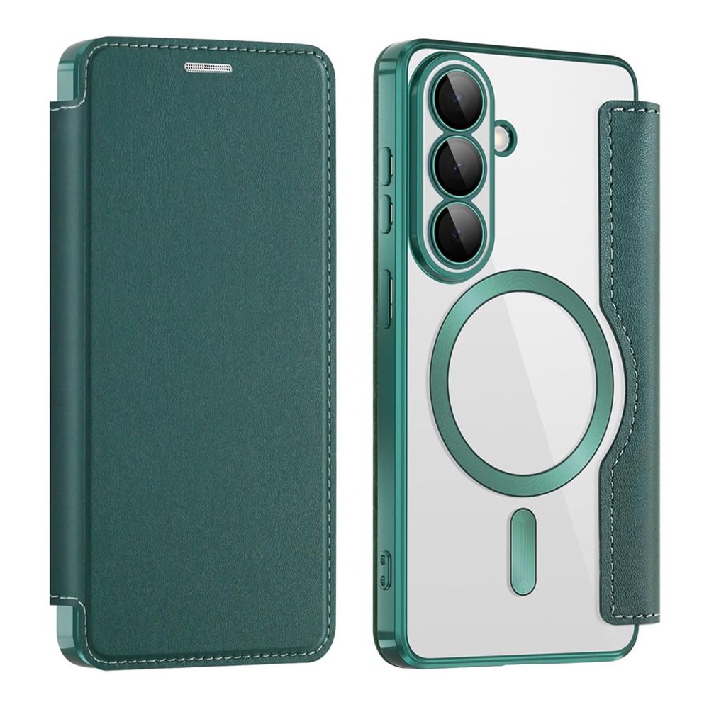 Maska za Samsung Galaxy S26 — Magsafe Lux Bi Fold, zelena
