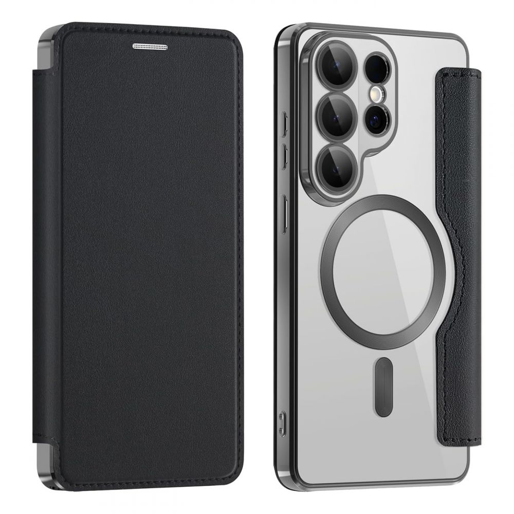 Maska za Samsung Galaxy S26 Ultra — Magsafe Lux Bi Fold, crna