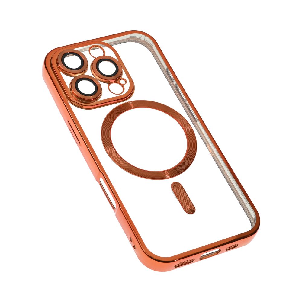 Maska za Apple iPhone 16 Pro — Magsafe Lux, narandzasta