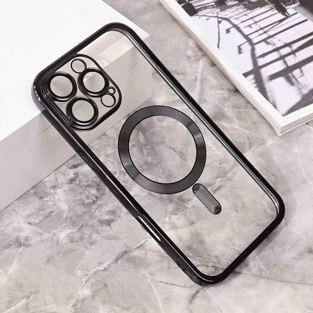 Maska za Apple iPhone 16 Pro Max — Magsafe Lux, crna