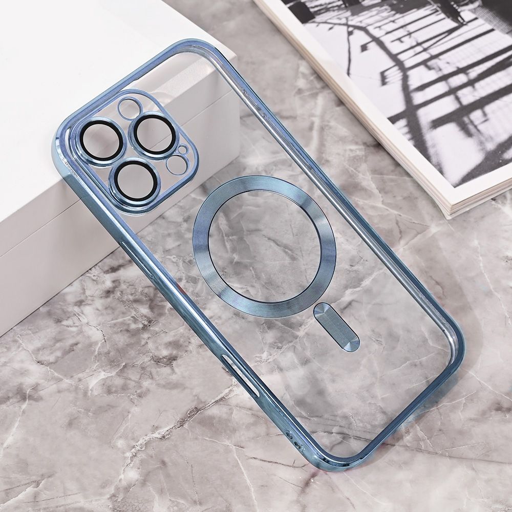 Maska za Apple iPhone 16 Pro Max — Magsafe Lux, plava