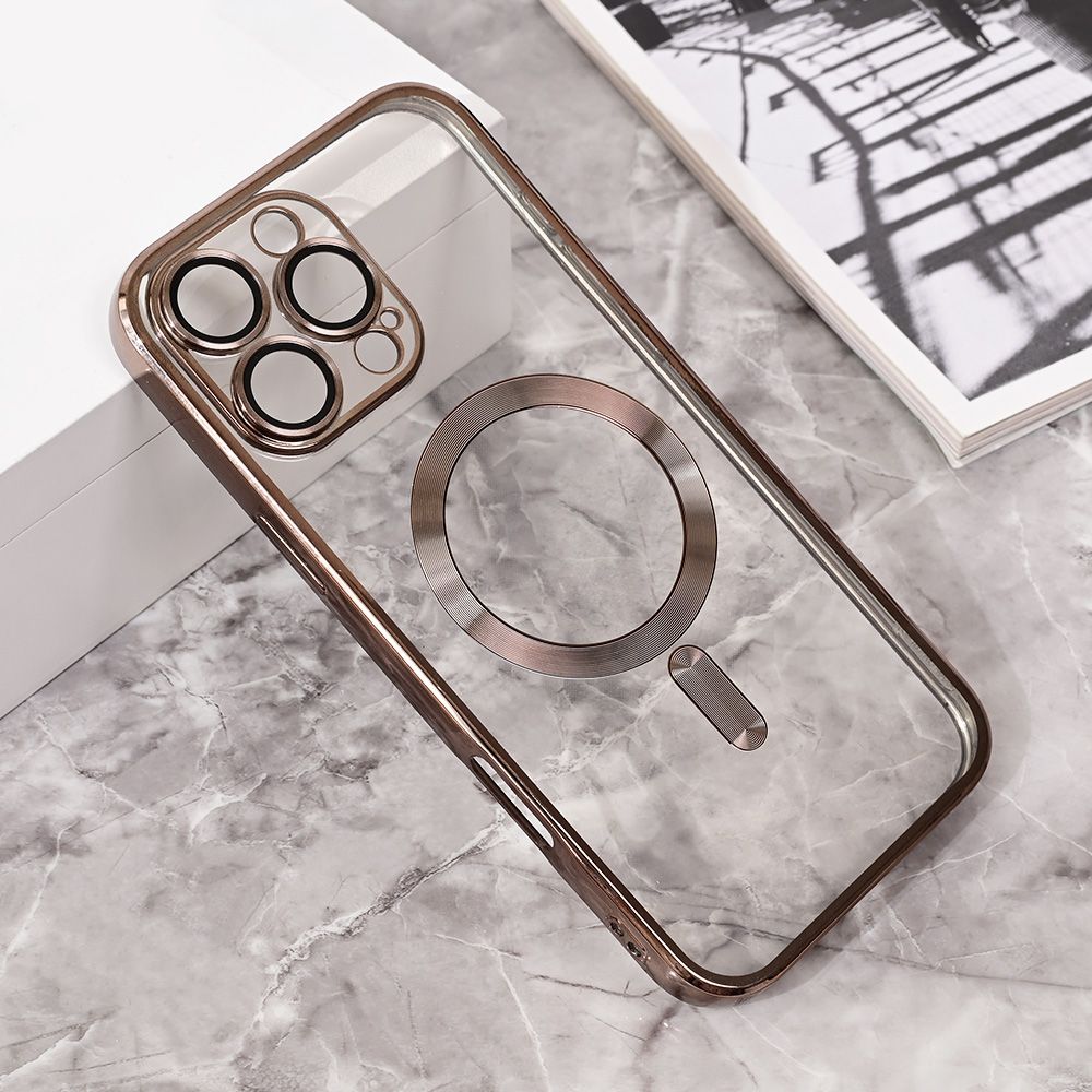 Maska za Apple iPhone 16 Pro Max — Magsafe Lux, siva