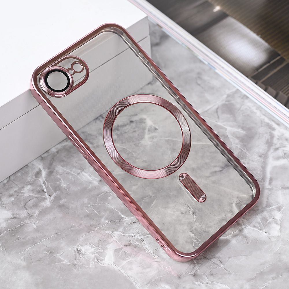 Maska za Apple iPhone 16e — Magsafe Lux, roze