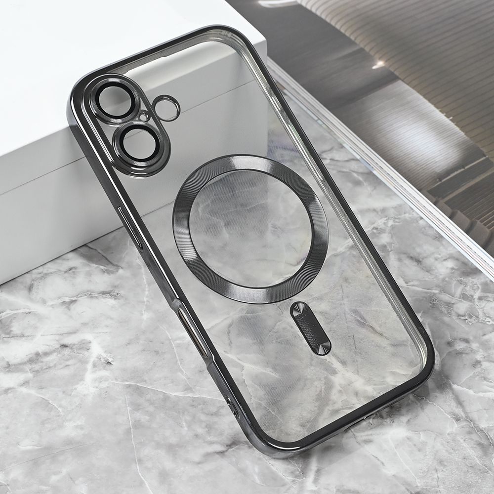 Maska za Apple iPhone 17 — Magsafe Lux, siva