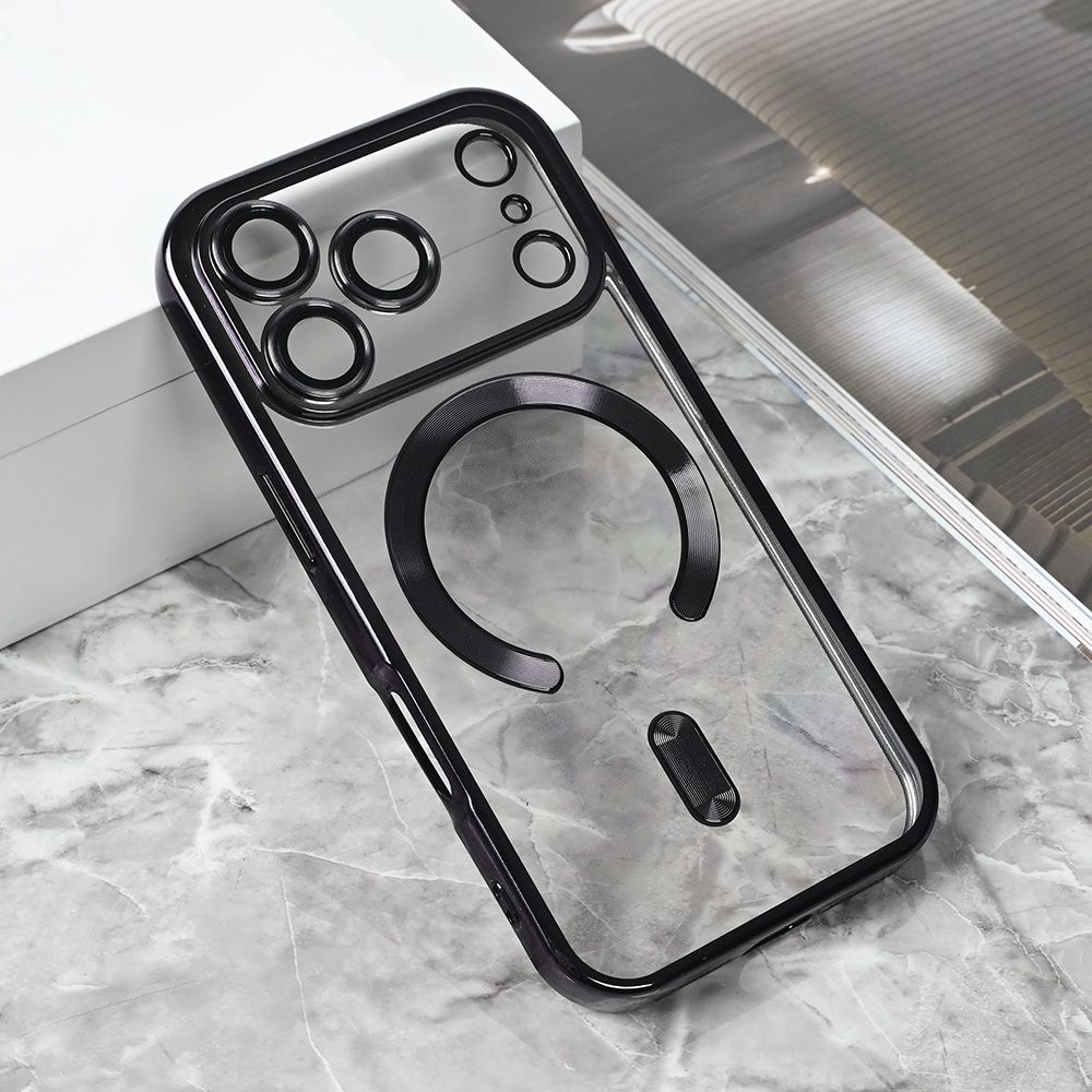 Maska za Apple iPhone 17 Pro — Magsafe Lux, crna
