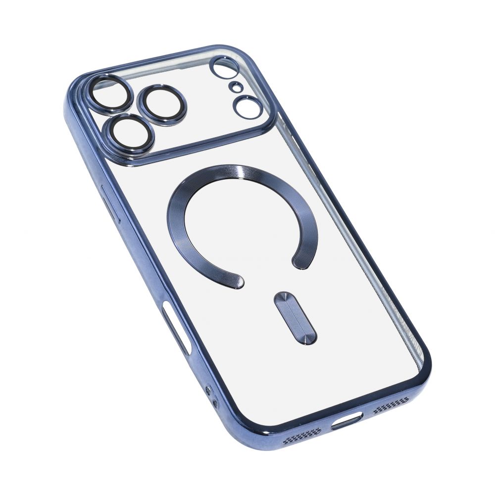 Maska za Apple iPhone 17 Pro Max — Magsafe Lux, tamno plava