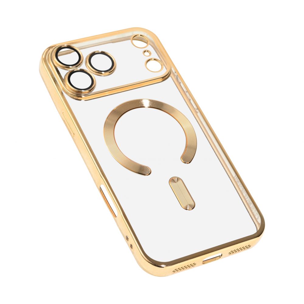 Maska za Apple iPhone 17 Pro Max — Magsafe Lux, zlatna