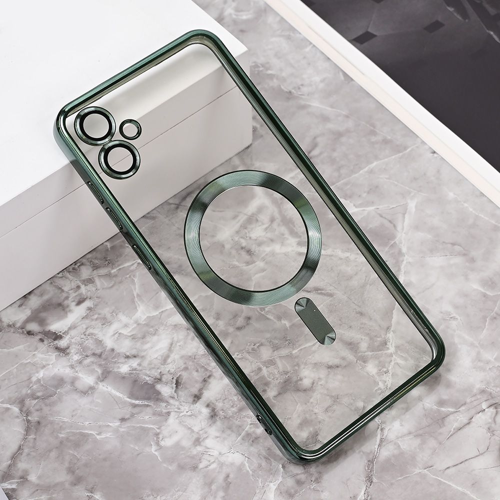 Maska za Samsung Galaxy A05 — Magsafe Lux, zelena