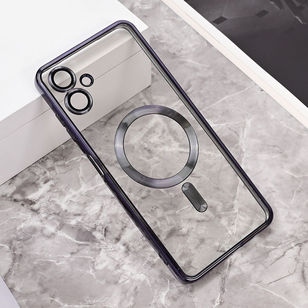 Maska za Samsung Galaxy A06 — Magsafe Lux, crna