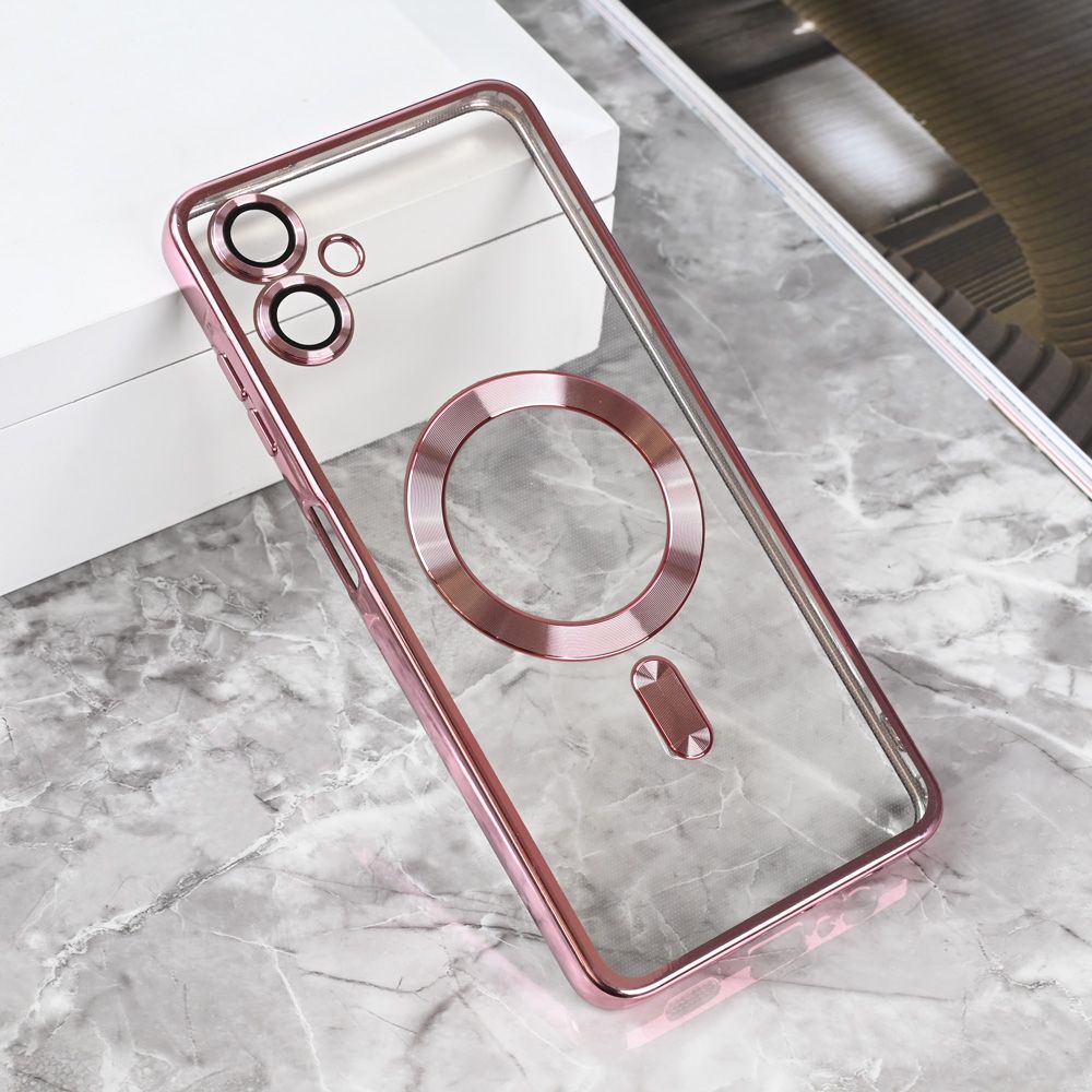 Maska za Samsung Galaxy A06 — Magsafe Lux, roze
