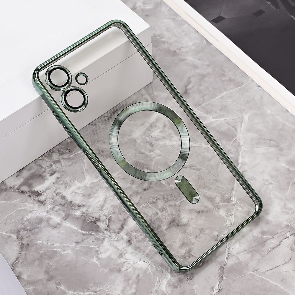 Maska za Samsung Galaxy A06 — Magsafe Lux, zelena