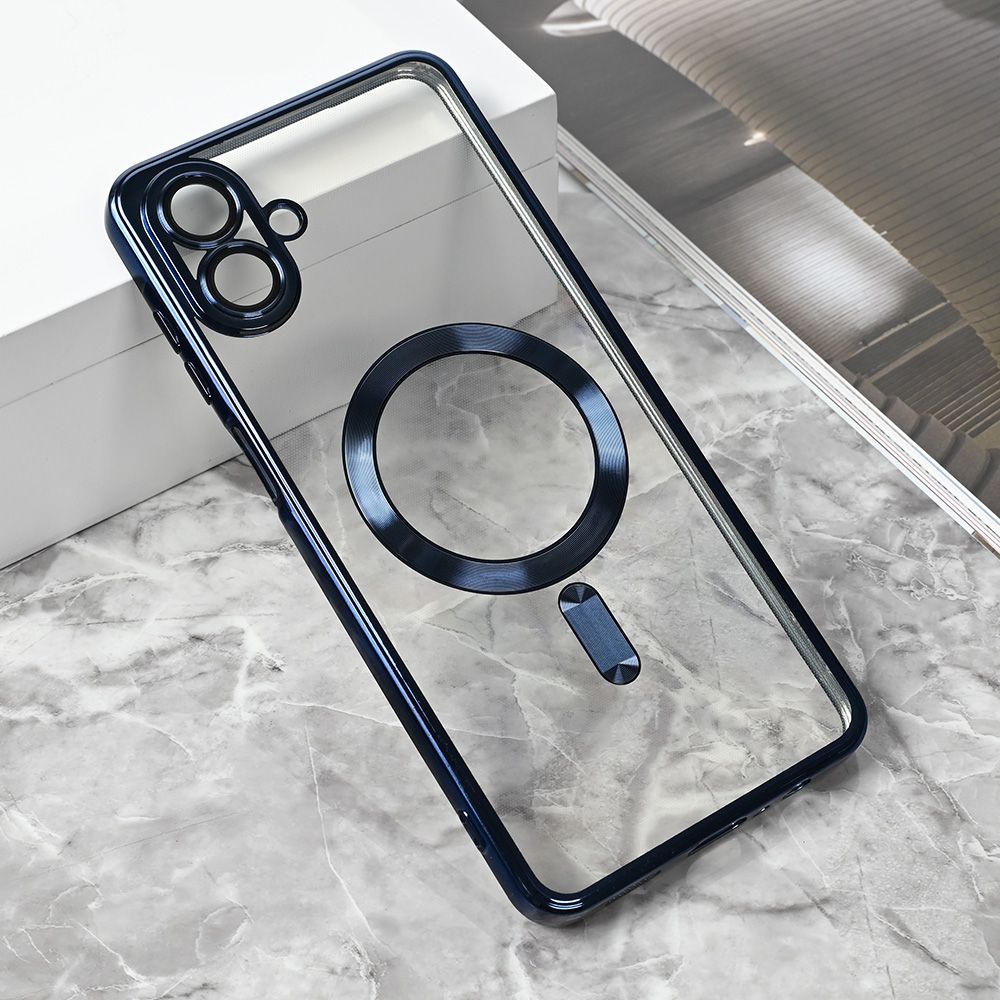 Maska za Samsung Galaxy A07 — Magsafe Lux, tamno plava