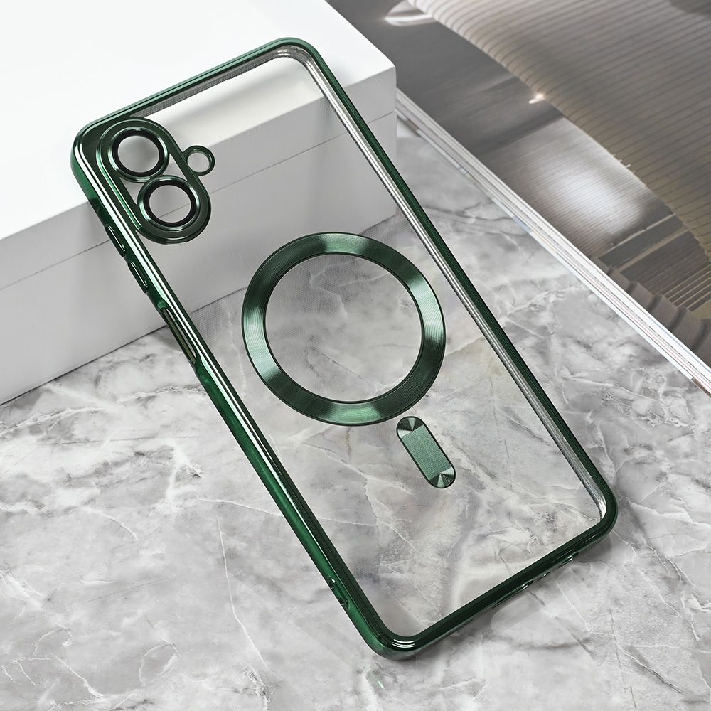 Maska za Samsung Galaxy A07 — Magsafe Lux, zelena
