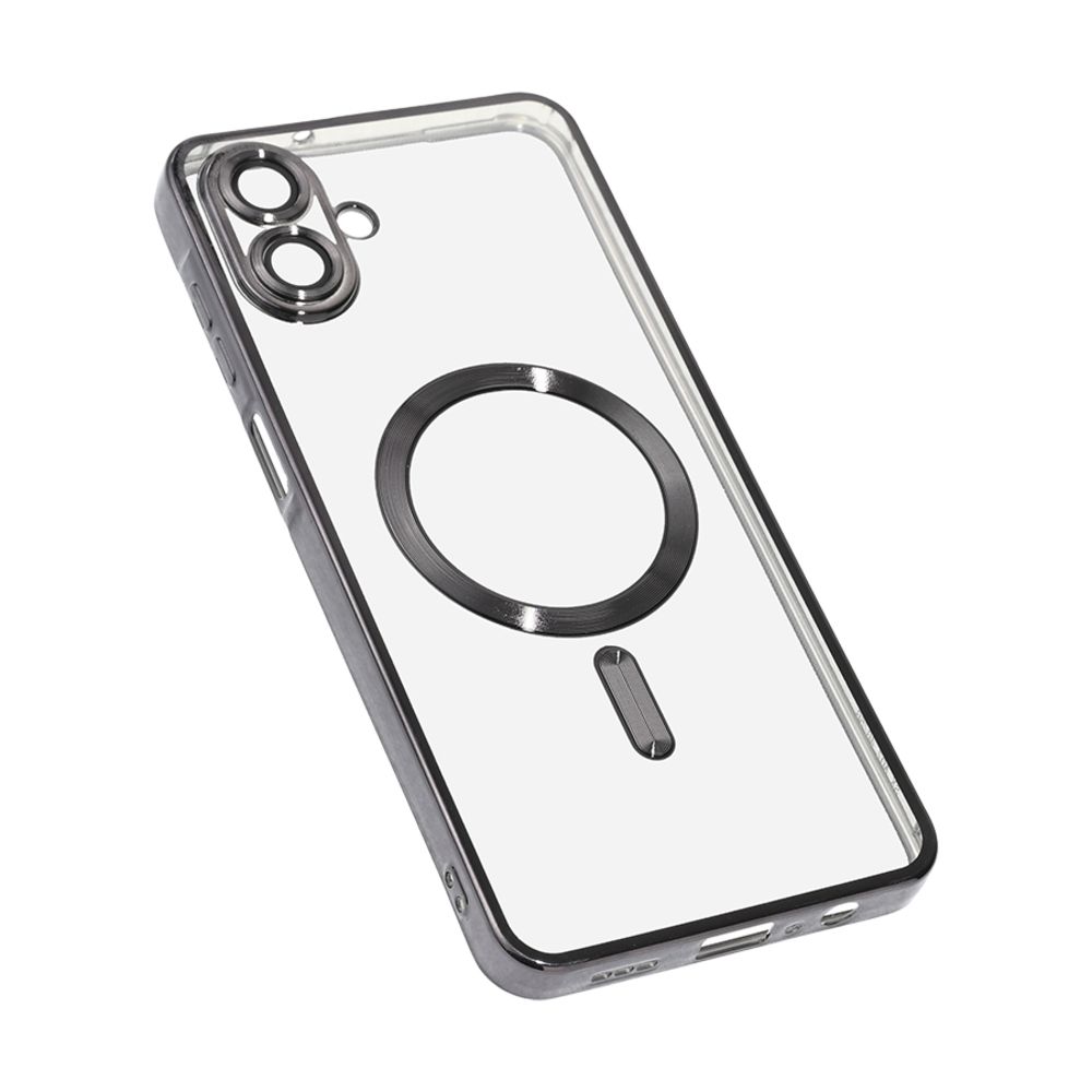 Maska za Samsung Galaxy A08 — Magsafe Lux, crna