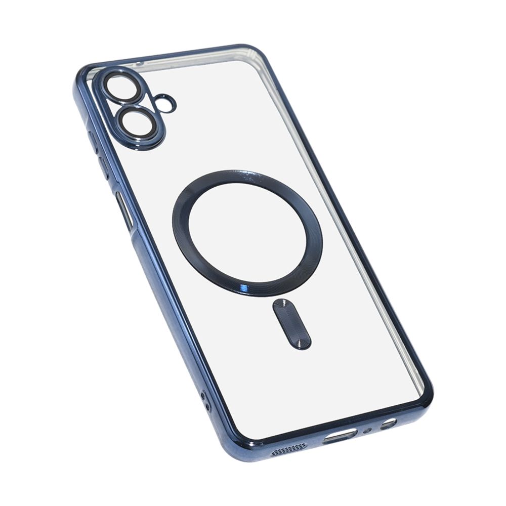 Maska za Samsung Galaxy A08 — Magsafe Lux, tamno plava