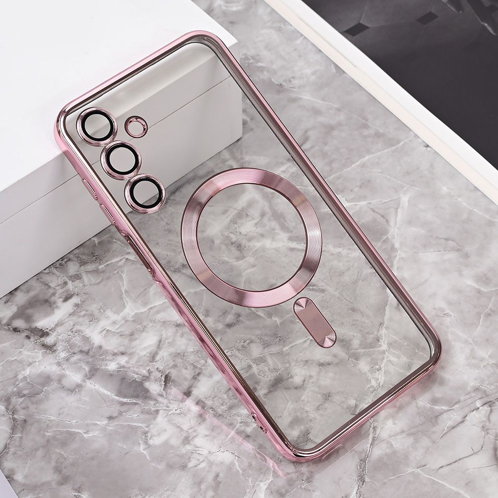 Maska za Samsung Galaxy A16 4G — Magsafe Lux, roze