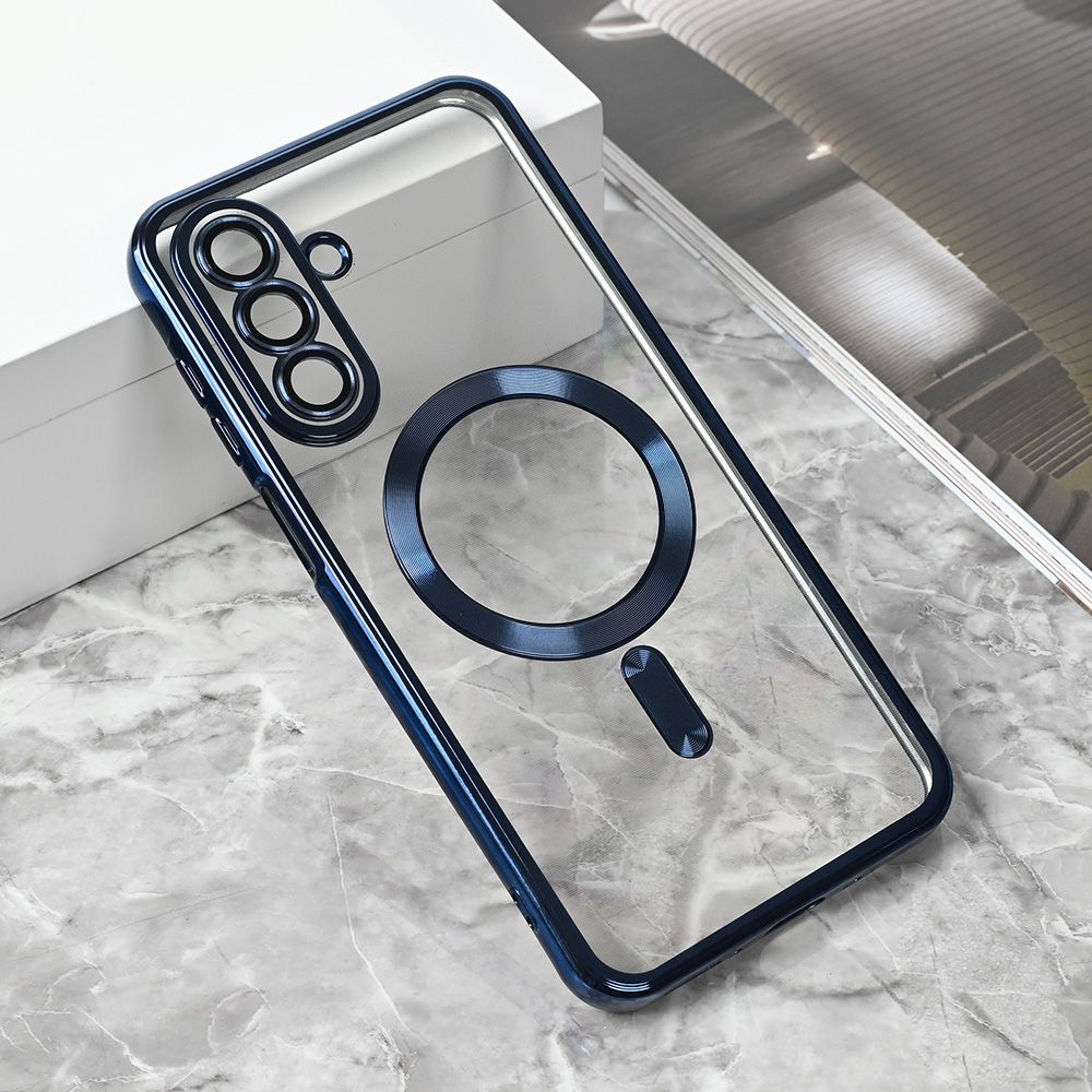 Maska za Samsung Galaxy A17 4G — Magsafe Lux, tamno plava