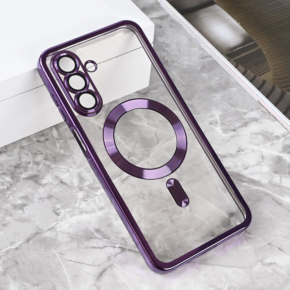 Maska za Samsung Galaxy A26 5G — Magsafe Lux, ljubicasta