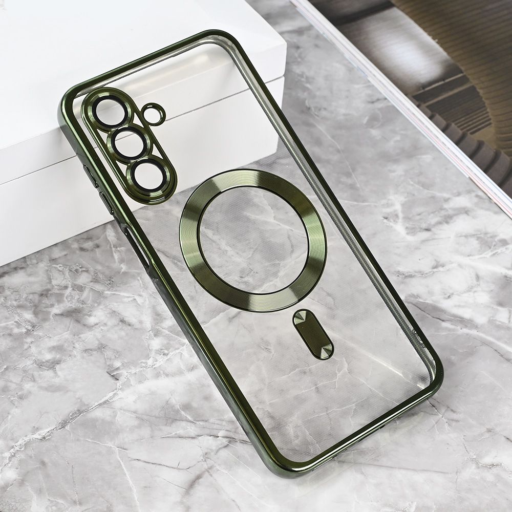 Maska za Samsung Galaxy A26 5G — Magsafe Lux, zelena