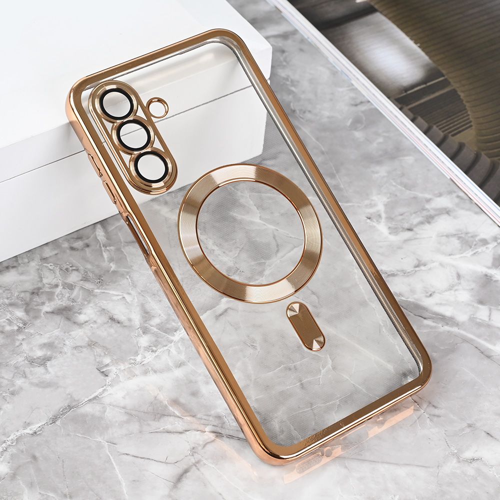 Maska za Samsung Galaxy A26 5G — Magsafe Lux, zlatna
