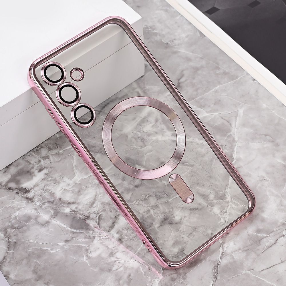 Maska za Samsung Galaxy A35 5G — Magsafe Lux, roze