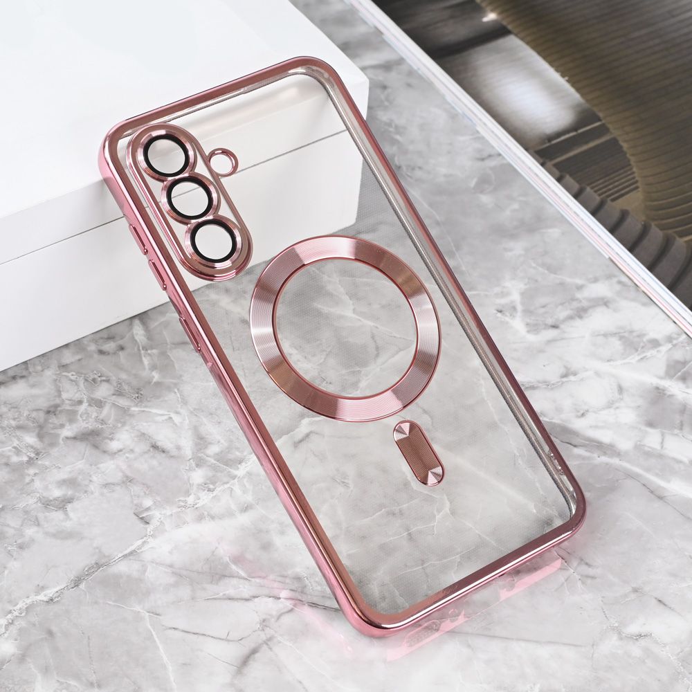 Maska za Samsung Galaxy A36 5G — Magsafe Lux, roze