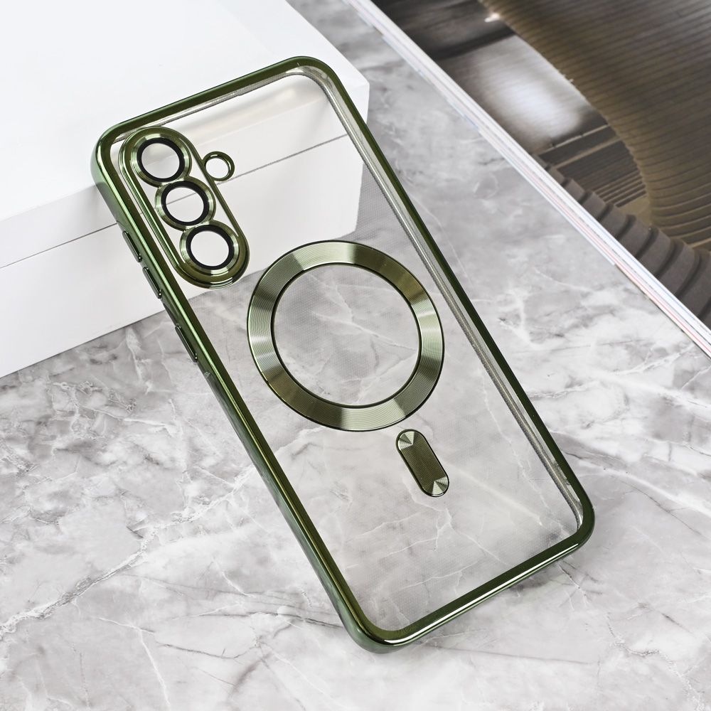 Maska za Samsung Galaxy A36 5G — Magsafe Lux, zelena