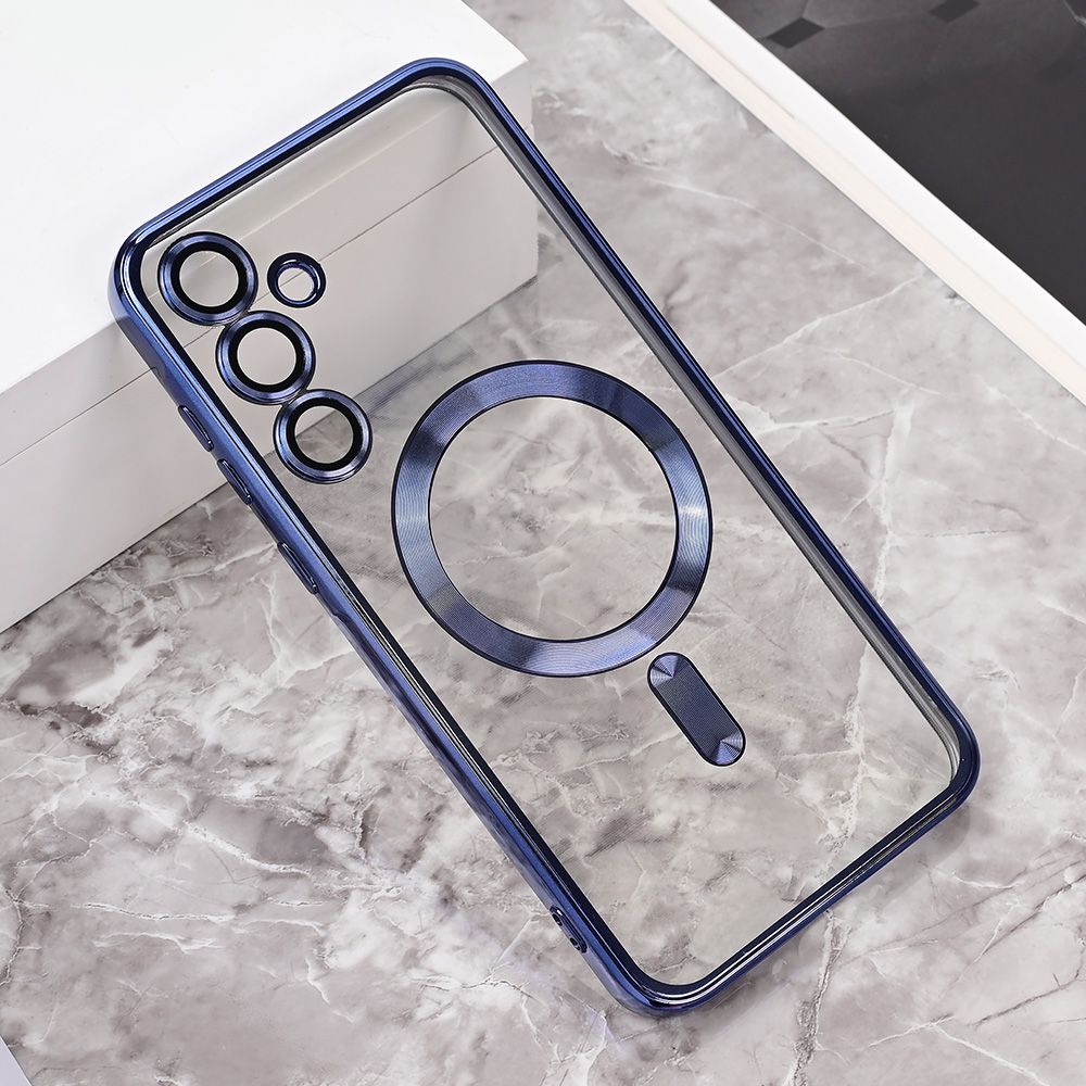 Maska za Samsung Galaxy A55 5G — Magsafe Lux, plava