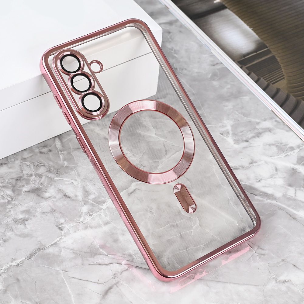 Maska za Samsung Galaxy A56 5G — Magsafe Lux, roze