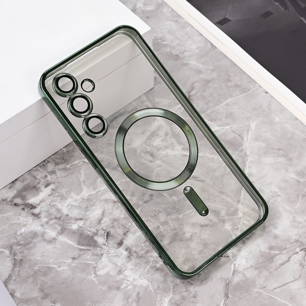 Maska za Samsung Galaxy S23 FE — Magsafe Lux, zelena