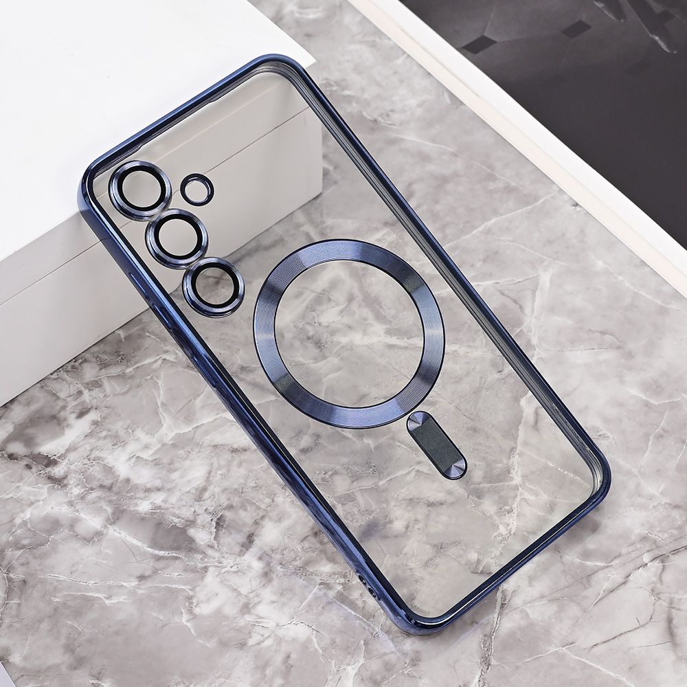 Maska za Samsung Galaxy S24 FE — Magsafe Lux, plava