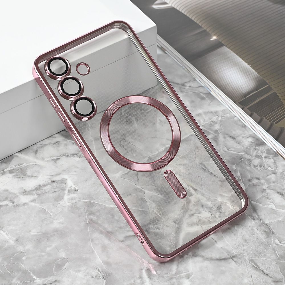 Maska za Samsung Galaxy S25 FE — Magsafe Lux, roze