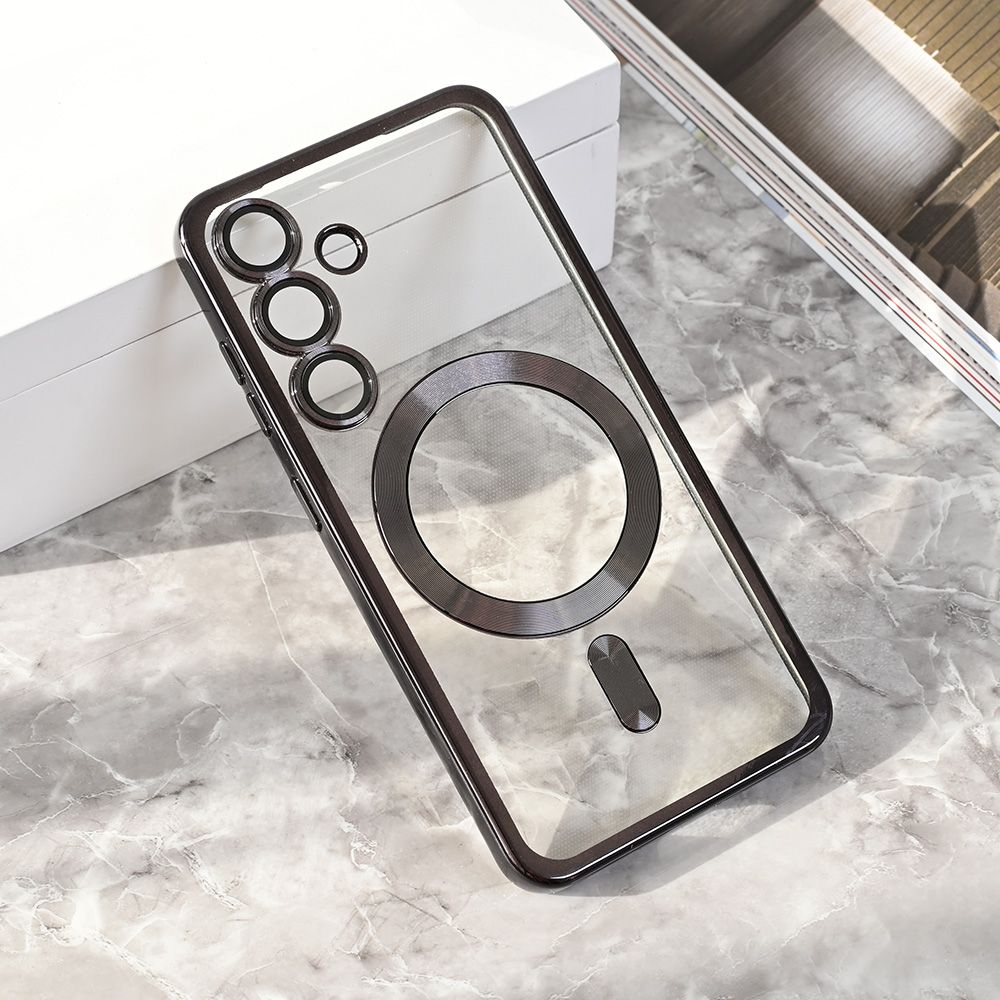Maska za Samsung Galaxy S25 — Magsafe Lux, crna