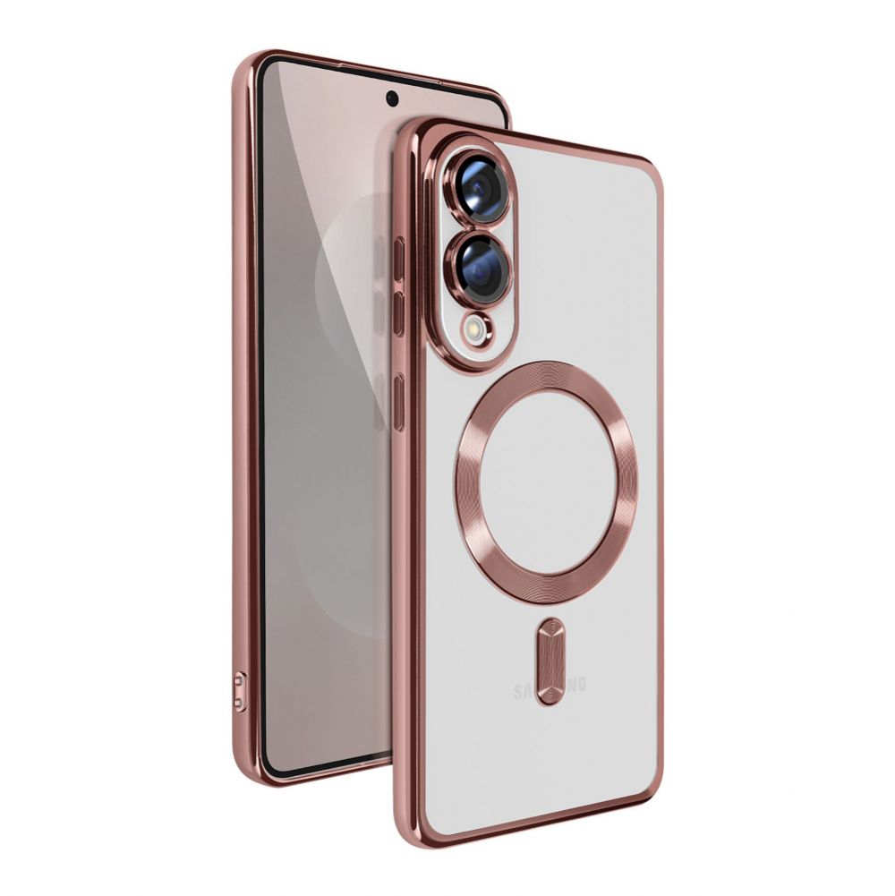Maska za Samsung Galaxy S25 Edge — Magsafe Lux, roze