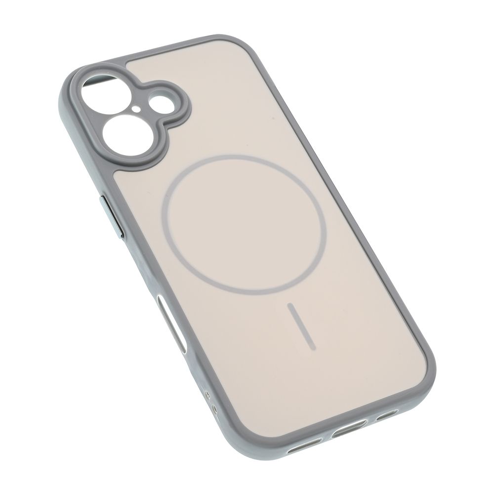 Maska za Apple iPhone 17 — Magsafe Matte Line, siva