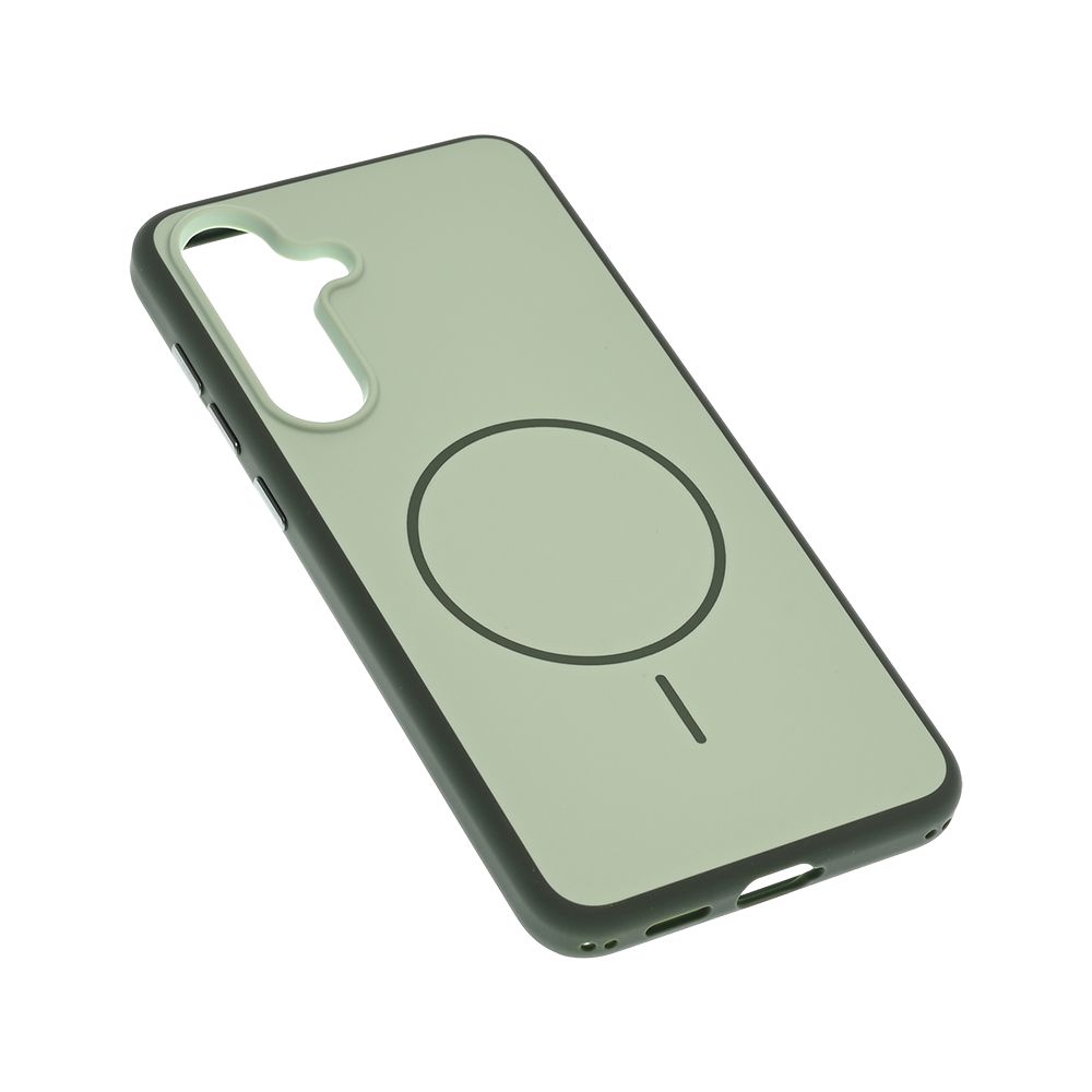 Maska za Samsung Galaxy S25 FE — Magsafe Matte Line, zelena