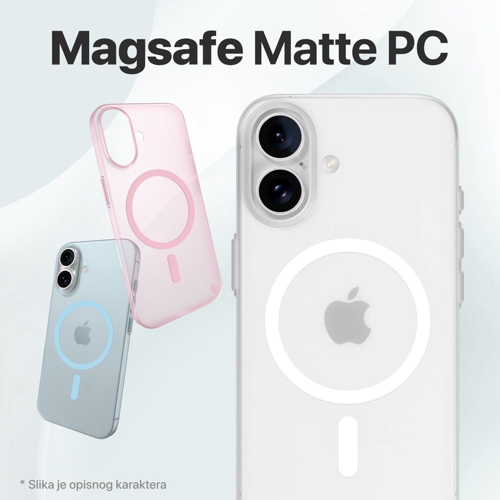 Maska za Samsung Galaxy A06 — Magsafe Matte PC, plava