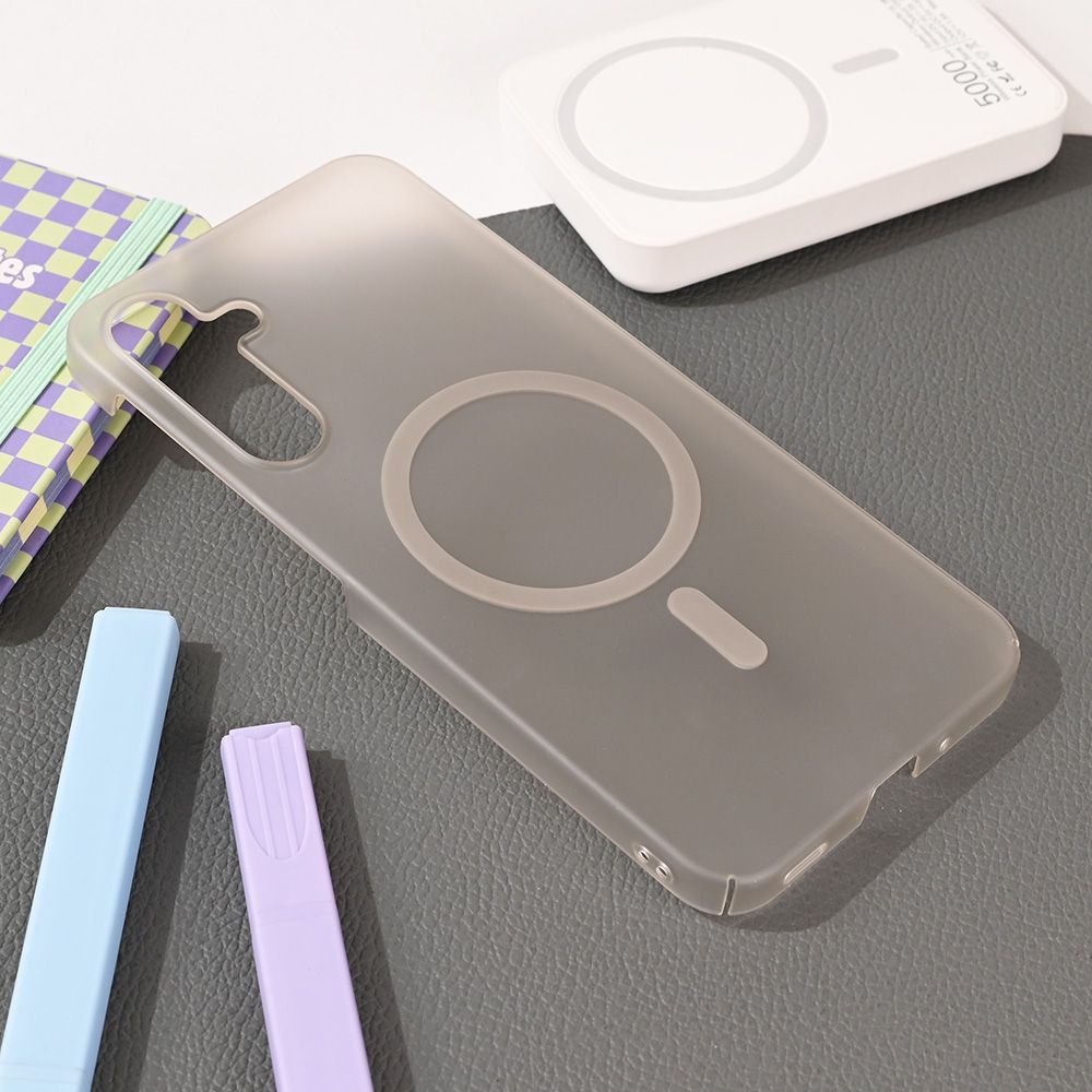 Maska za Samsung Galaxy A16 4G — Magsafe Matte PC, siva