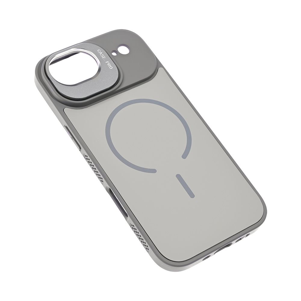Maska za Apple iPhone 17 Air — Magsafe Matte Shield, siva