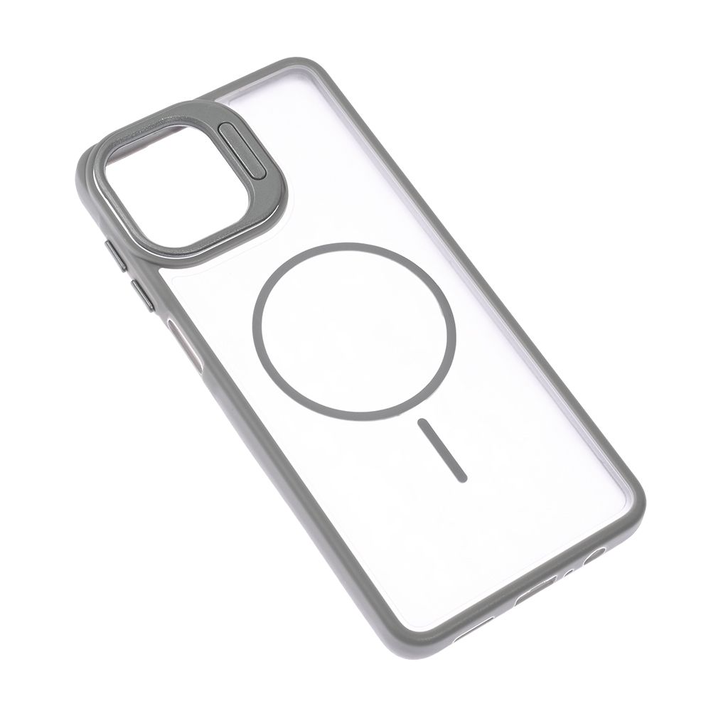 Maska za Samsung Galaxy A07 — Magsafe Pastel Pop, siva