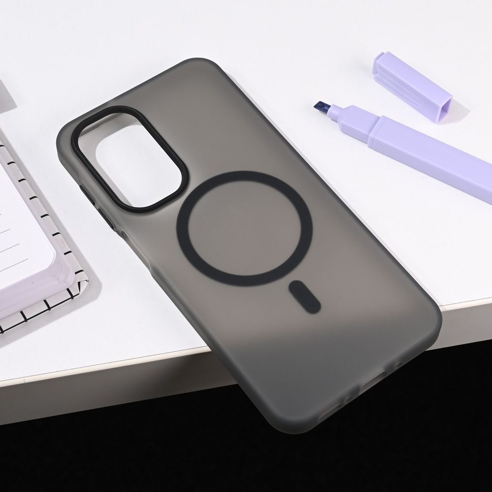 Maska za Samsung Galaxy A26 5G — Magsafe Pastel, crna