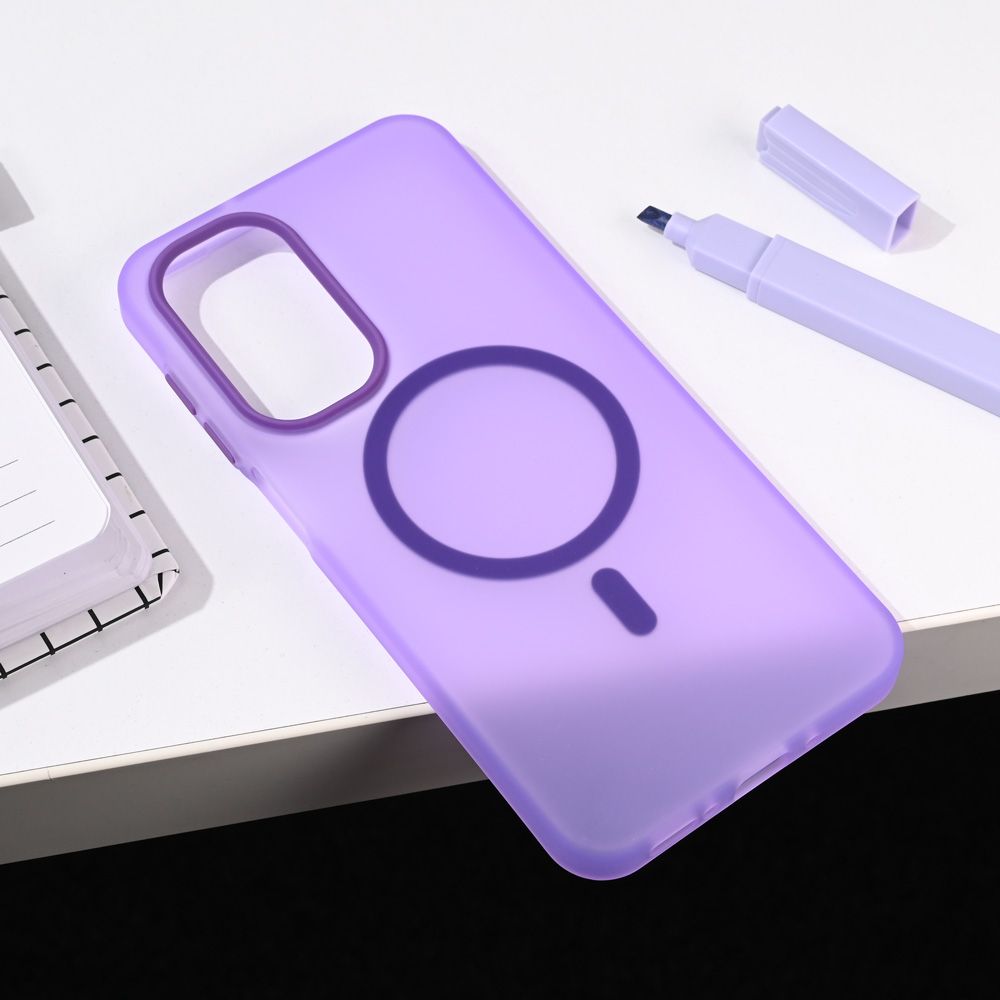 Maska za Samsung Galaxy A26 5G — Magsafe Pastel, ljubicasta