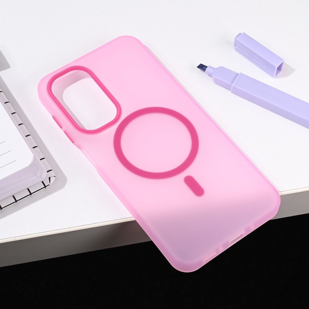Maska za Samsung Galaxy A26 5G — Magsafe Pastel, roze
