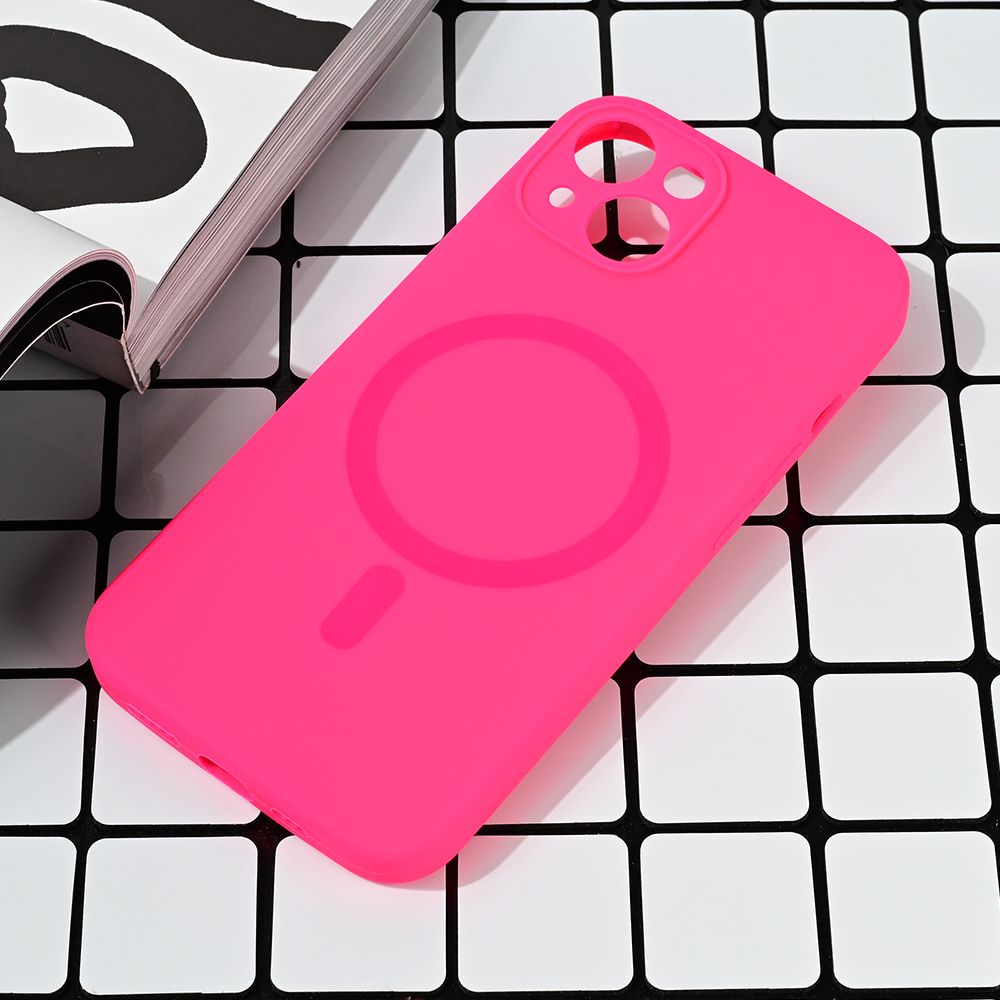 Maska za Apple iPhone 13 — Magsafe Pure color, pink