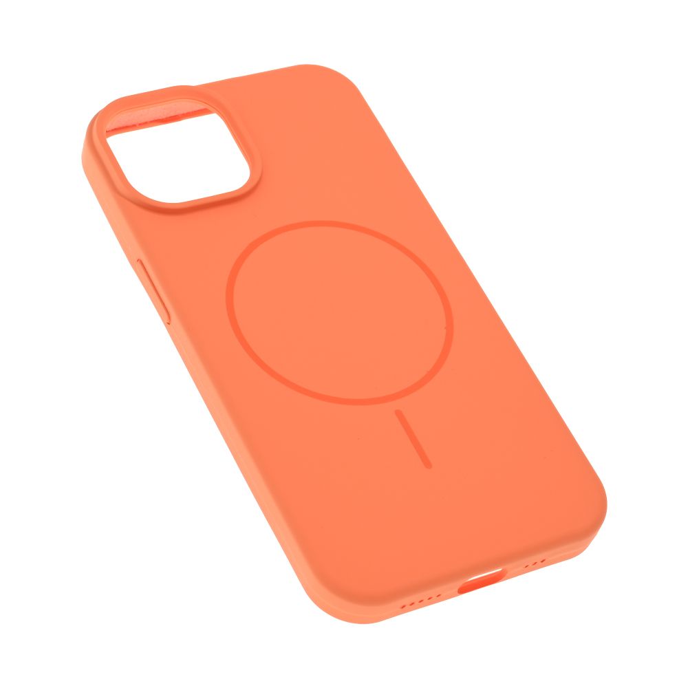 Maska za Apple iPhone 14 — Magsafe Pure color, narandzasta