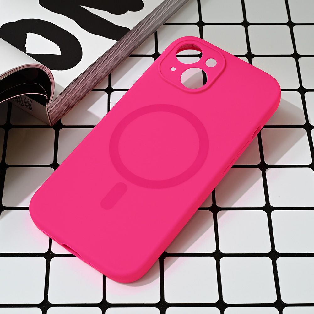 Maska za Apple iPhone 15 — Magsafe Pure color, pink