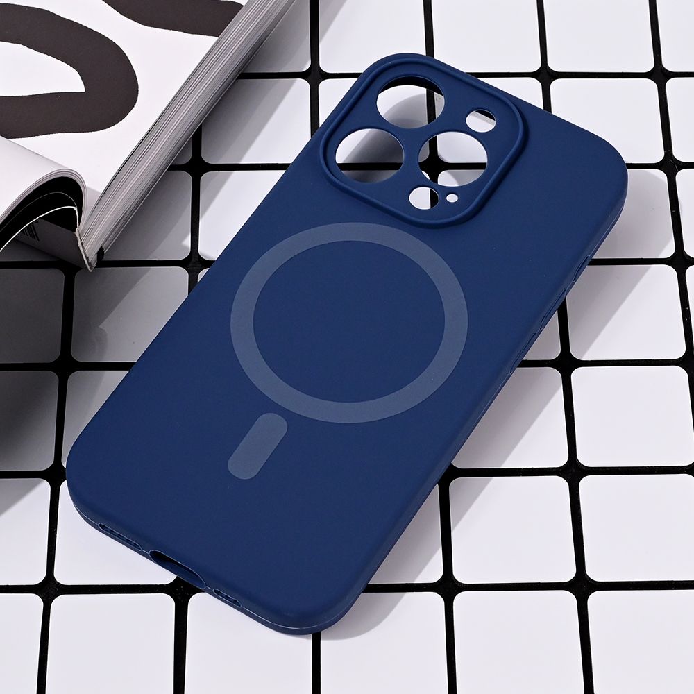 Maska za Apple iPhone 15 Pro — Magsafe Pure color, plava