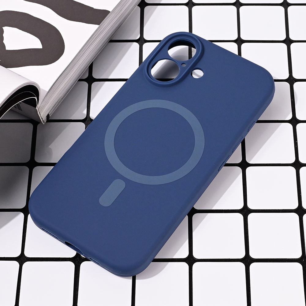 Maska za Apple iPhone 16 — Magsafe Pure color, plava